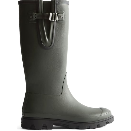 Hunter Downpour verstellbare Gummistiefel für Damen in Dunkeloliv/Schwarz - Image 4