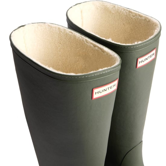 Hunter Downpour Tall Isolierte Gummistiefel Herren Dunkeloliv Wellington Stiefel - Image 5