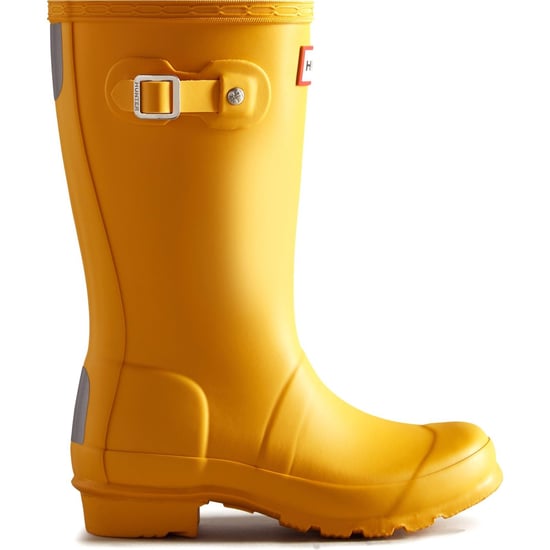 Hunter Junior Originals Gummistiefel Kinder Hunter Gelb Wellington Stiefel - Image 4