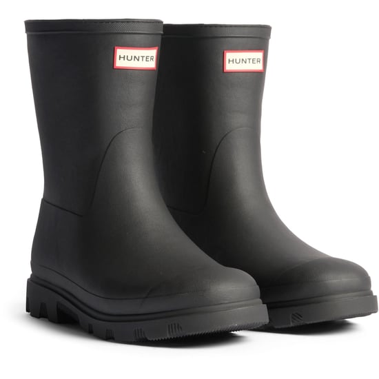 Hunter Downpour Kurze Isolierte Gummistiefel für Damen in Schwarz - Image 1