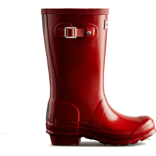 Hunter Junior Originals Gloss-Stiefel Gummistiefel für Kinder Militärrot - Image 4