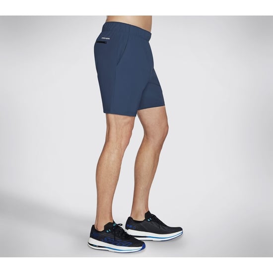 Skechers Performance GOSTRETCH Ultra Nylon Herren Graue Activewear Shorts - Image 4