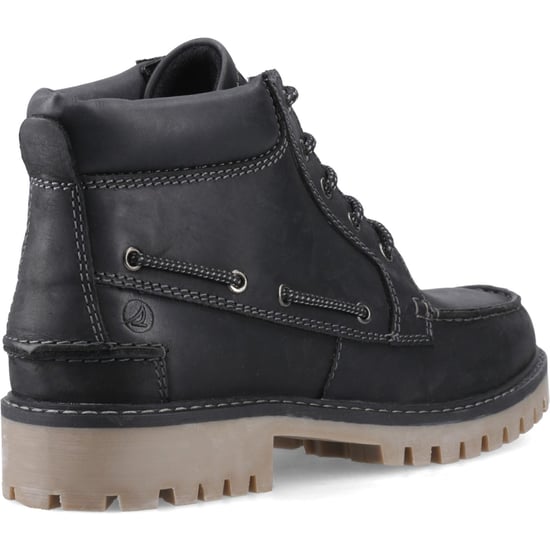 Sperry Baltimore Leder Herren schwarze Stiefel - Image 2