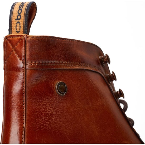 Base London Plymouth Leder Herren Stiefeletten in verbranntem Tan - Image 6