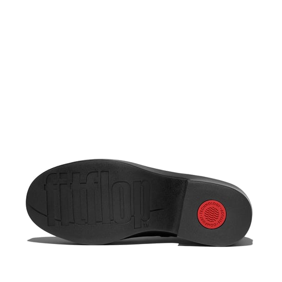 FitFlop Plattform-Stiefeletten aus Leder für Damen in Schwarz - Image 6