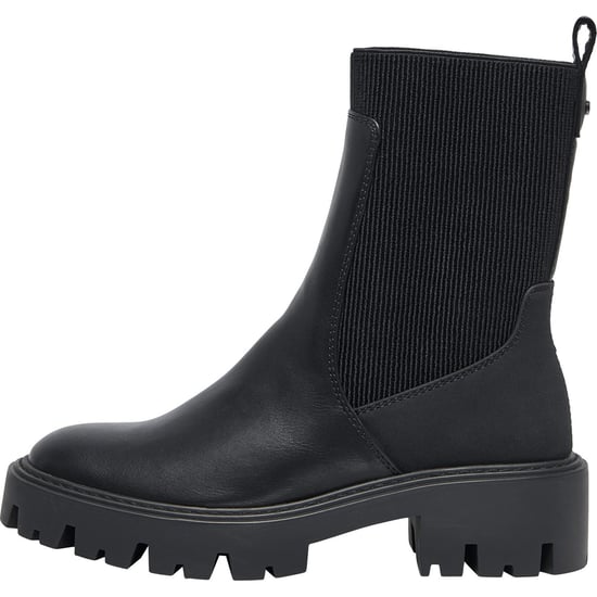 ONLY BETTY-7 Polyester-Mix Damen Schwarz Absatz Stiefeletten - Image 4