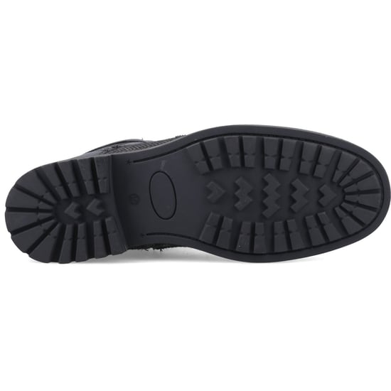 Hunter Loch Brogue Ankle-Stiefel aus Leder für Herren in Schwarz - Image 3