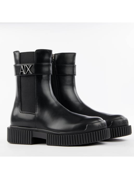 Armani Exchange Damen-Stiefeletten Signature AX - Image 2