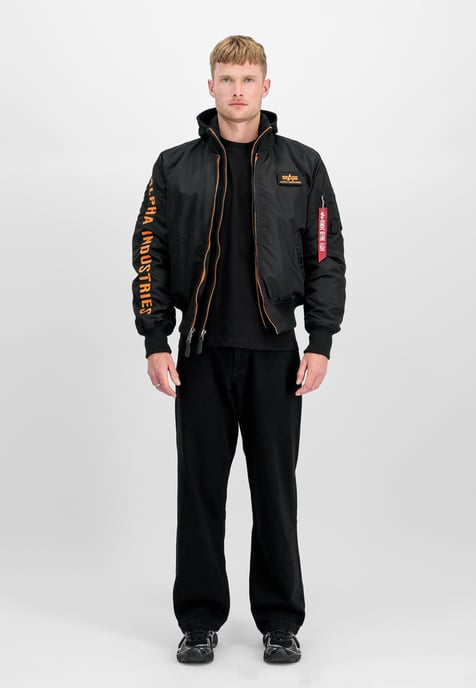 MA-1 D-Tec Ärmelschoner mit Stickerei Bomberjacke - Image 2