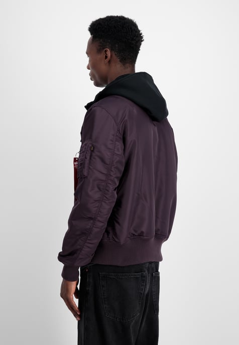 MA-1 D-Tec Sleeve Embroidery Bomber Jacket - Image 2