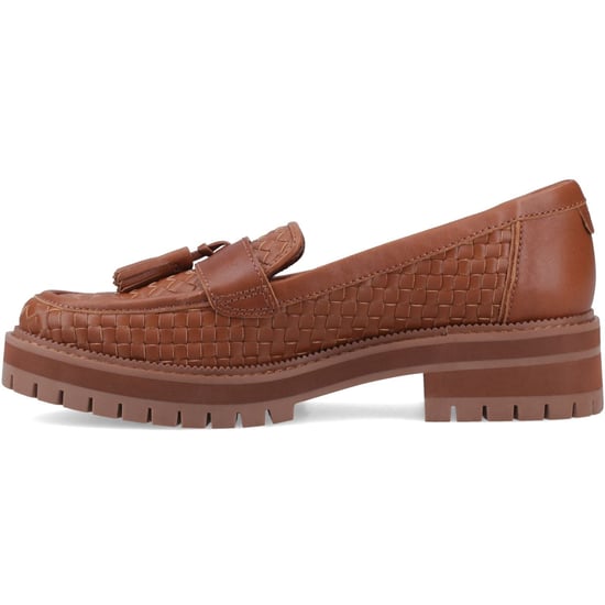 TOMS Cara Gewebte Damen Mokassins in Bernsteinbraun - Image 3