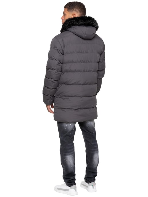 Enzo Milano | Herren Longline Pufferjacke - Image 4
