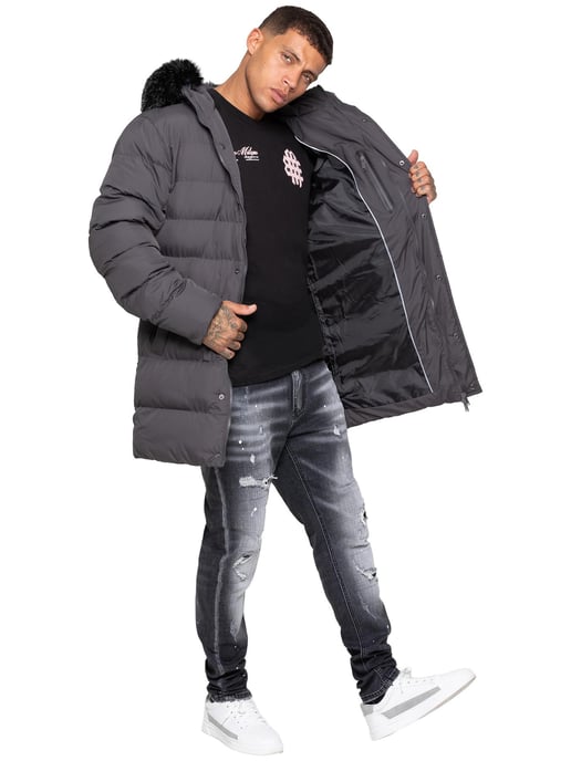 Enzo Milano | Herren Longline Pufferjacke - Image 5