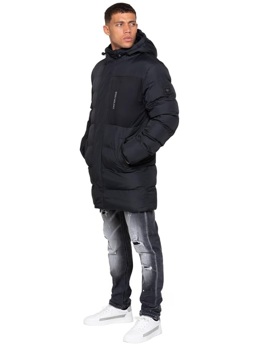 Enzo Milano | Herren Longline Pufferjacke - Image 3