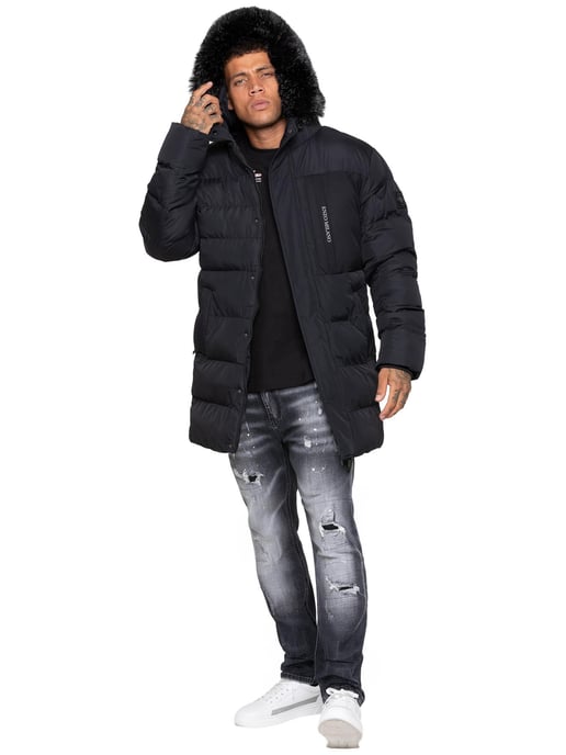 Enzo Milano | Herren Longline Pufferjacke - Image 6