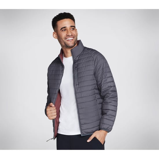 Skechers Performance Go Shield Altitude Wendeweste Herren Schwarze Daunenjacke - Image 3