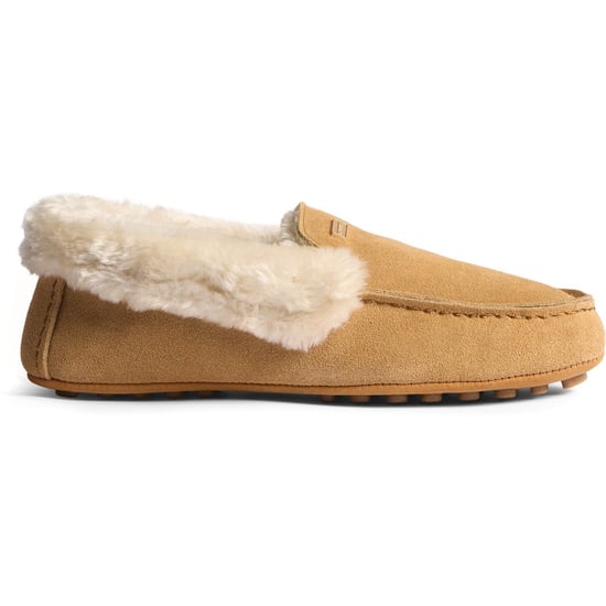 Hunter Damen Mokassins Slipper Sherpa Wildleder Damen Biscuit Hausschuhe - Image 5