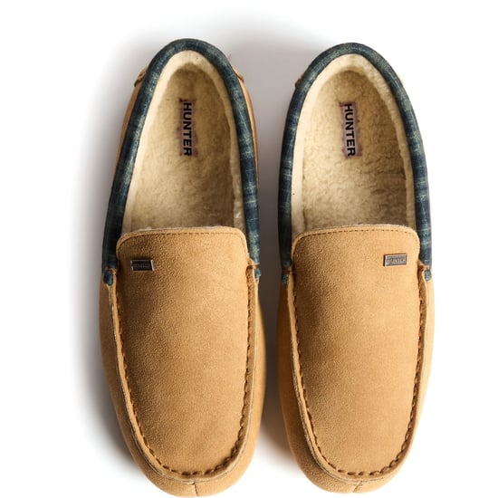 Hunter Mokassin Hausschuhe Wildleder Herren Biscuit Hausschuhe - Image 4