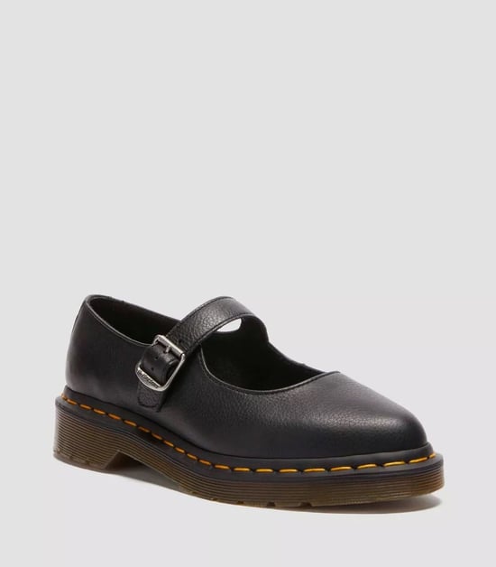 Dr. Martens Elphie Mary Jane Virginia Lederschuhe Für Damen In Schwarz - Image 2