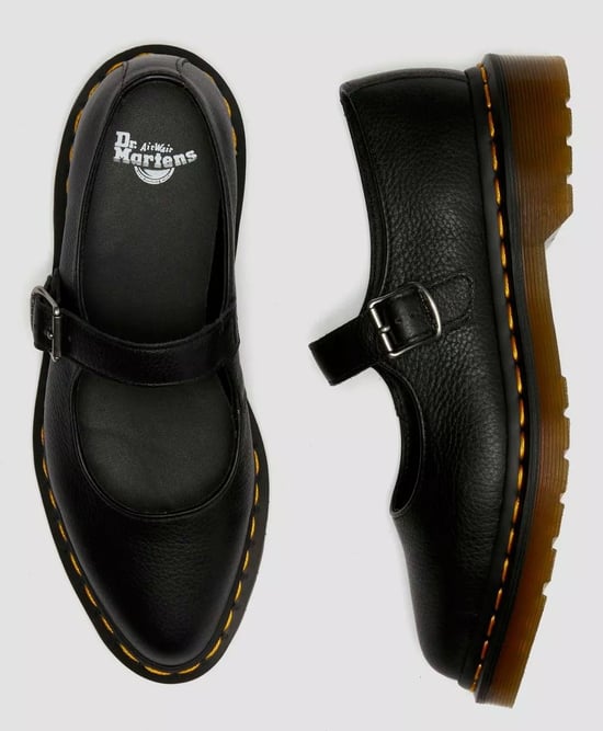 Dr. Martens Elphie Mary Jane Virginia Lederschuhe Für Damen In Schwarz - Image 4