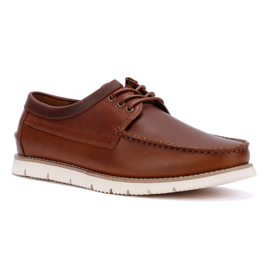 Ben Sherman Soho Herren Wildleder Schnürschuhe In Braun - Image 2