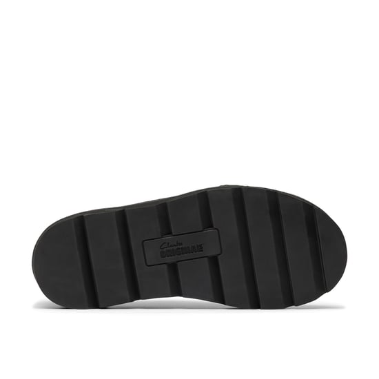 Clarks Originals Meare Wallabee Wildleder Herren Schwarz Schnürschuhe - Image 4