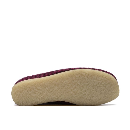 Clarks Originals Wallabee Damen Lila Textilschuhe - Image 5