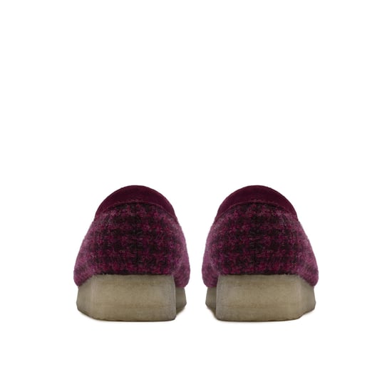 Clarks Originals Wallabee Damen Lila Textilschuhe - Image 6