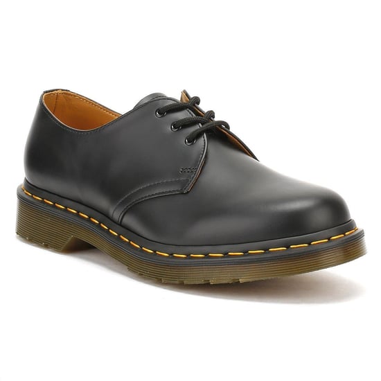 Kaufen Sie Dr. Martens Damen Schwarze 1461 Glatte Lederschuhe - Image 3