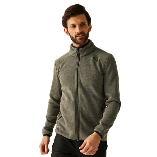 Regatta - "Torrens" Fleecejacke für Herren, Durchgehender Reißverschluss (Oliv) - Image 4