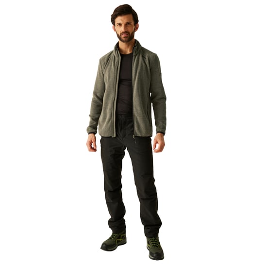 Regatta - "Torrens" Fleecejacke für Herren, Durchgehender Reißverschluss (Oliv) - Image 6