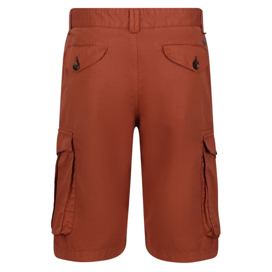 Regatta Herren Cargo-Shorts Shorebay im Vintage-Look (Gebackene Tonerde Rot) - Image 2