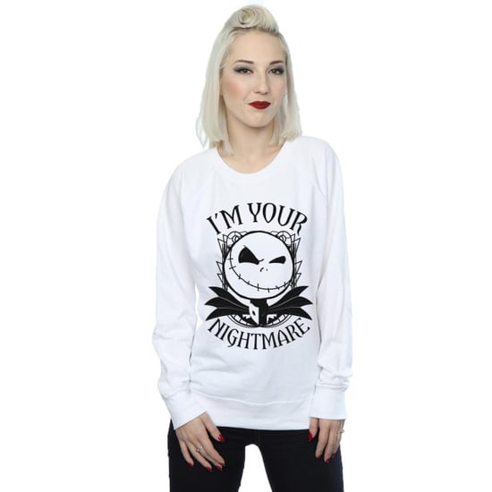 Disney - "Nightmare Before Christmas" Sweatshirt für Damen (Weiß) - Image 3