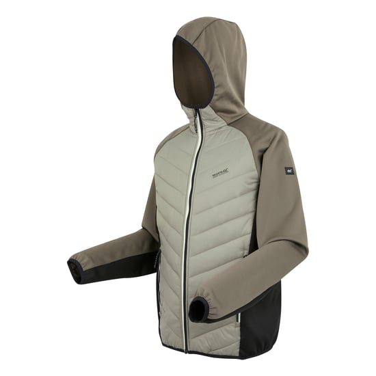 Regatta - "Andreson VIII" Hybridjacke für Herren (Goldener Sand/Grün/Schwarz) - Image 3