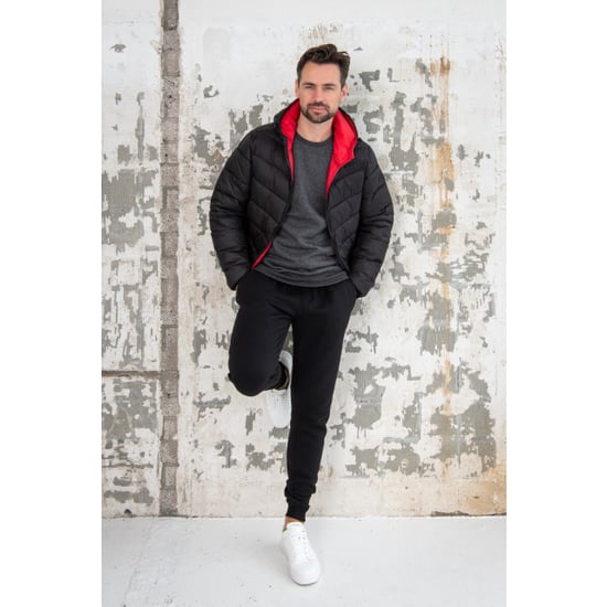 Hooded Winter Jacket Zwart von Cappuccino Italia in der farbe Schwarz und in größe M. - Image 2