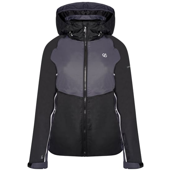 Regatta Womens/Ladies Radiate II Wasserdichte Skijacke (Schwarz/Ebony Grey) - Image 1