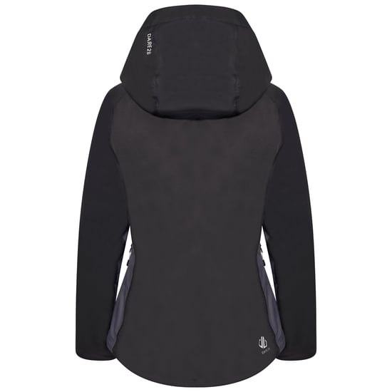 Regatta Womens/Ladies Radiate II Wasserdichte Skijacke (Schwarz/Ebony Grey) - Image 2
