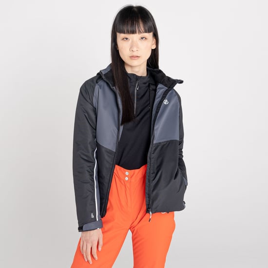 Regatta Womens/Ladies Radiate II Wasserdichte Skijacke (Schwarz/Ebony Grey) - Image 5