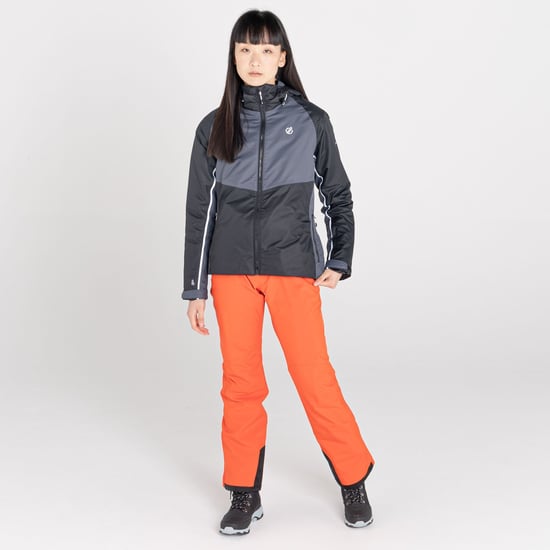 Regatta Womens/Ladies Radiate II Wasserdichte Skijacke (Schwarz/Ebony Grey) - Image 6