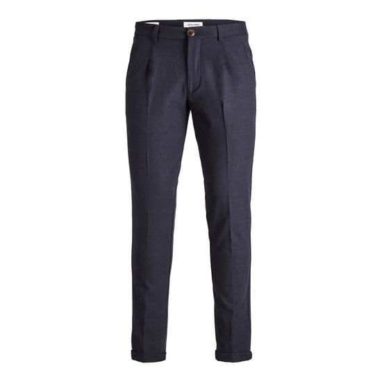 Herrenjeans von der Marke Jack & Jones. Die Hose besteht aus hochwertiger Baumwolle, Polyester und Elastan. Das Elasthan sorgt dafür, dass die Hose sehr dehnbar ist und somit gut sitzt. - Image 1