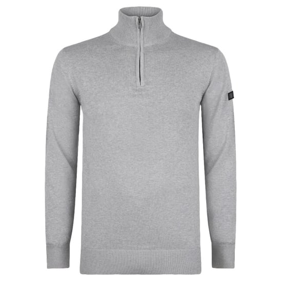 Herren-Pullover der Marke Presly & Sun. Der Pullover von Presly & Sun ist aus Bio-Baumwolle hergestellt und hat eine normale Passform. Die weiche Baumwolle sorgt für hohen Tragekomfort. Marke: Presly & SunModellname: Lewis Zip Knitted Pullover Kategorie: - Image 1