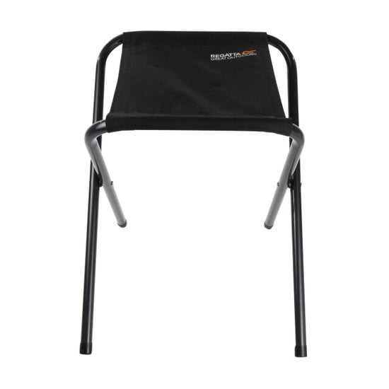 Regatta Great Outdoors Marcos Camping Hocker (Schwarz/Dichtgrau) - Image 4