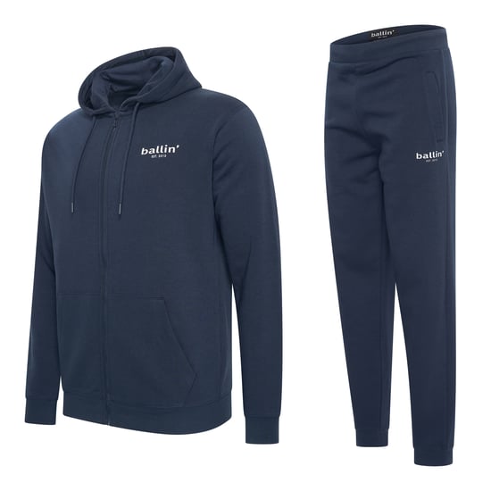 Small Logo Joggingpak von Ballin Est. 2013 in der farbe Blau. - Image 1