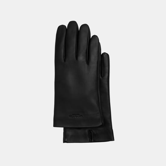 Coach Embossed Womens Leather Tech Glove - Image 2