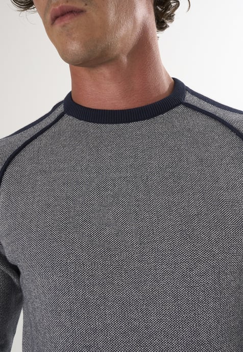 Pullover Basic-Pullover Mit Rundhalsausschnitt - Image 3