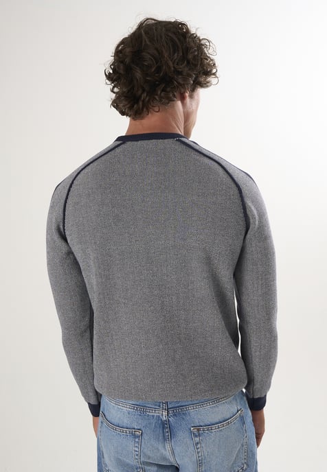Pullover Basic-Pullover Mit Rundhalsausschnitt - Image 4