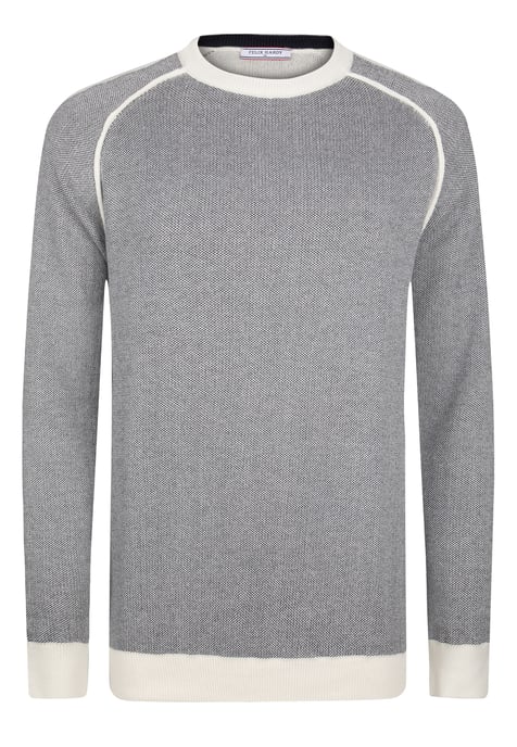 Pullover Basic-Pullover Mit Rundhalsausschnitt - Image 1