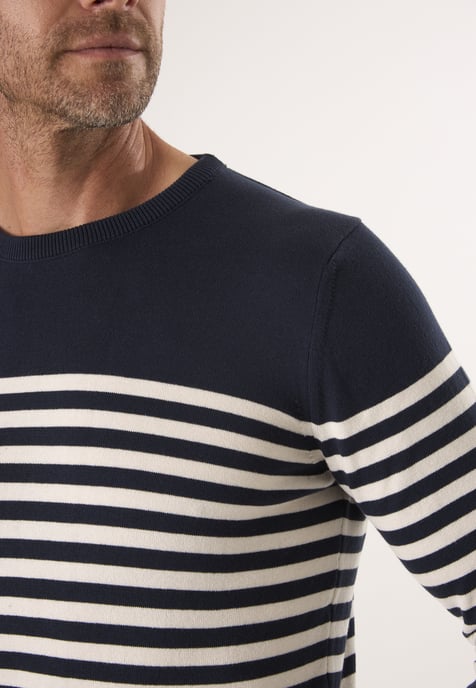 Pullover Basic-Pullover Mit Rundhalsausschnitt - Image 3