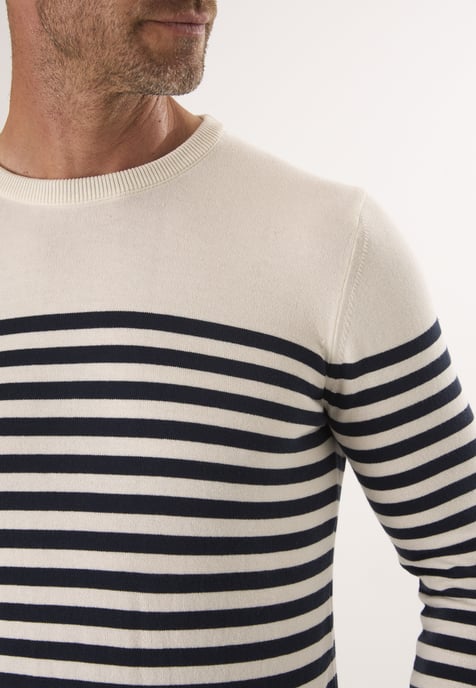 Pullover Basic-Pullover Mit Rundhalsausschnitt - Image 3