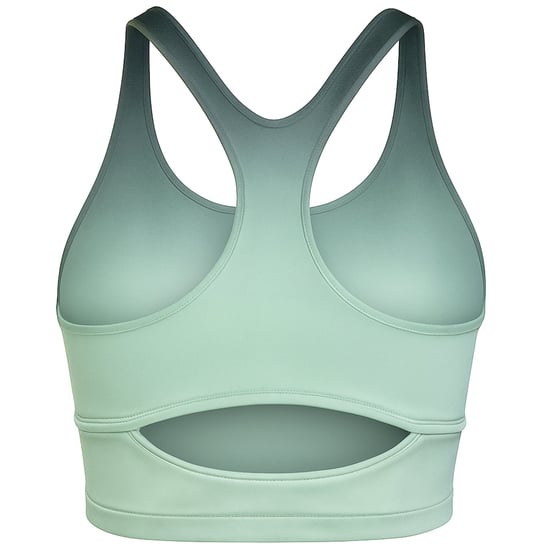 Puma Studio Ombre Damen Grünes Crop Top - Image 2